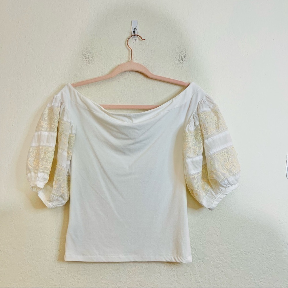 Free People Rock With It Top In Ivory Women Size XS - Picture 5 of 10